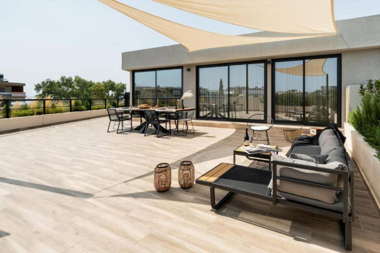 5Bd Luxury Penthouse With Sea View Apartment Athens Exterior photo
